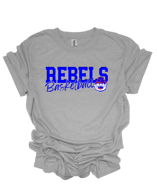 Rebels Basketball Mascot