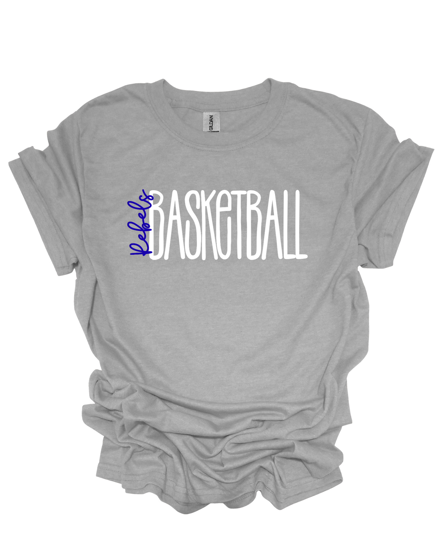 Rebels Cursive Basketball