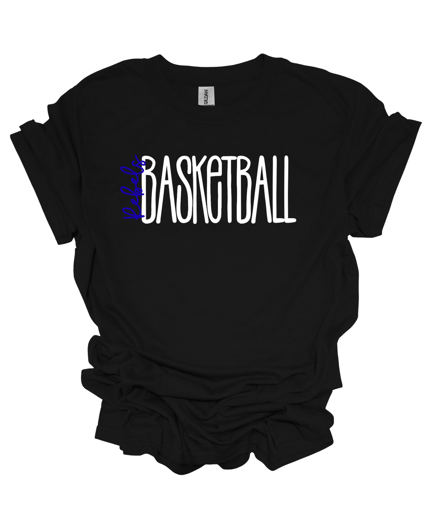 Rebels Cursive Basketball