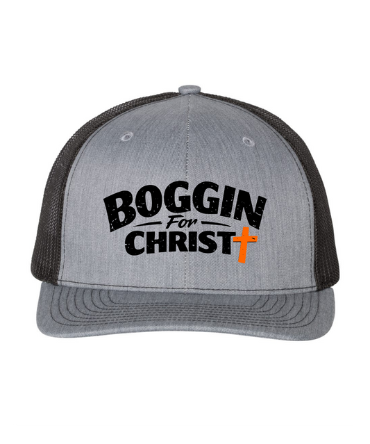 Boggin For Christ Embroidered Hat