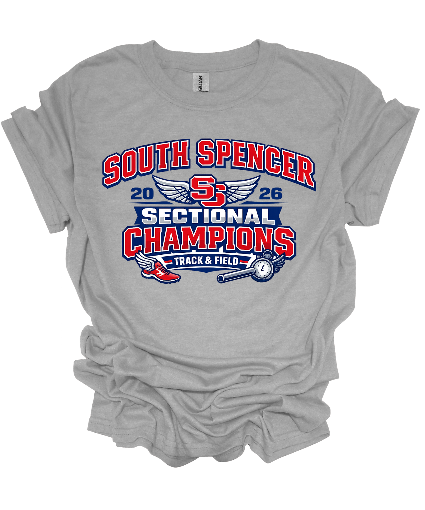 Sectional Champions - Track & Field (FRONT & BACK)