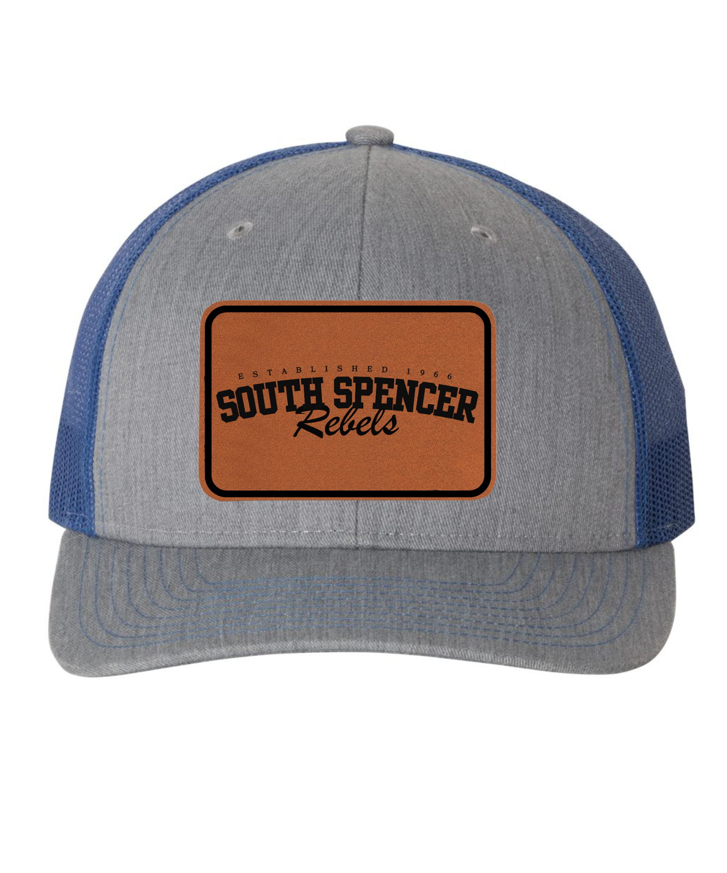 Richardson 112 - Royal Blue and Heather Gray